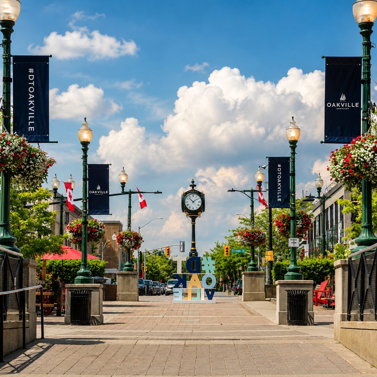 Oakville market - downtown Oakville